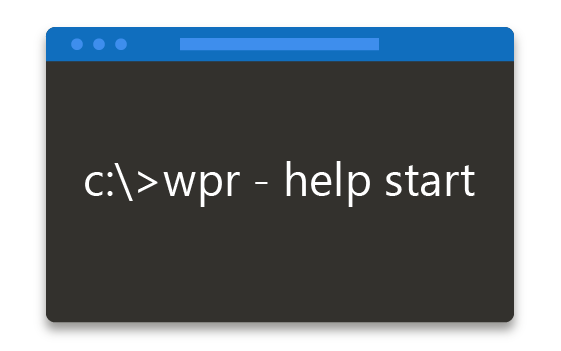 Filtering events using WPR
